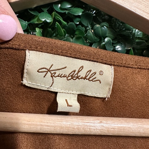 Kaun Sandler Faux Suede Fringe Vest - Picture 4 of 8